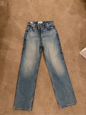 Reformation crystal high rise jeans